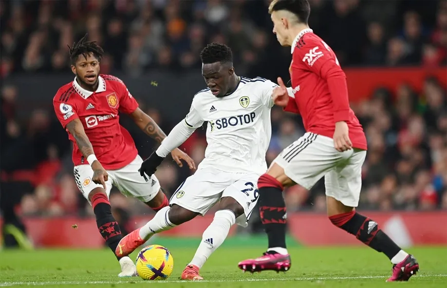 Trận đối đầu giữa MU vs Leeds United